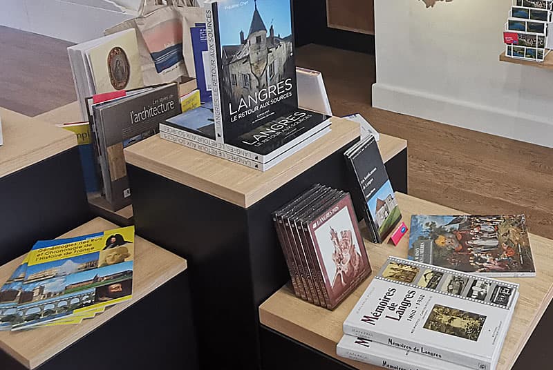 Boutique de l'Office de Tourisme à Langres