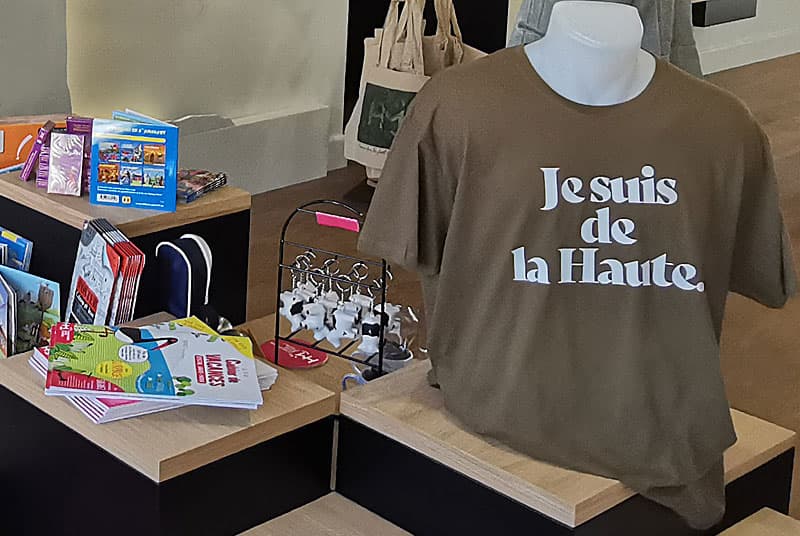 Boutique de l'Office de Tourisme à Langres