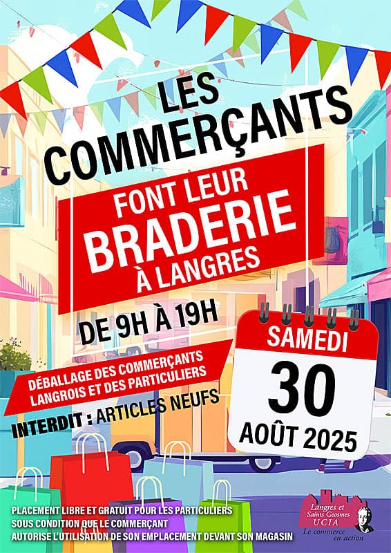 Grande braderie de Langres