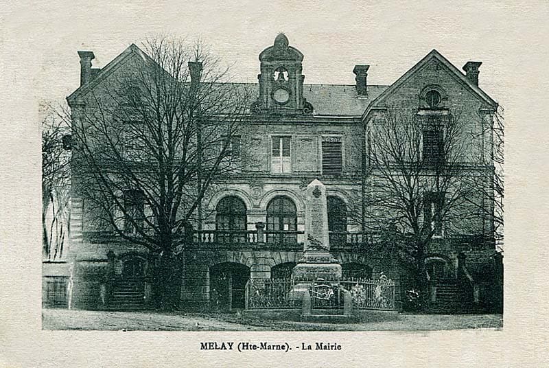 Carte postale de la Mairie de Melay