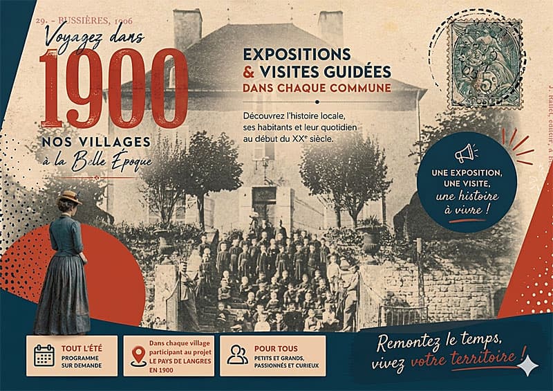 Le Pays de Langres en 1900 à Bussières-les-Belmont
