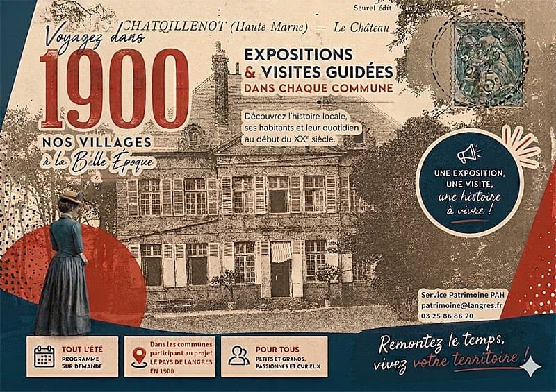 Le Pays de Langres en 1900 à Chatoillenot