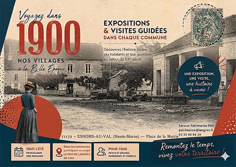 Le Pays de Langres en 1900 à Esnoms-au-Val