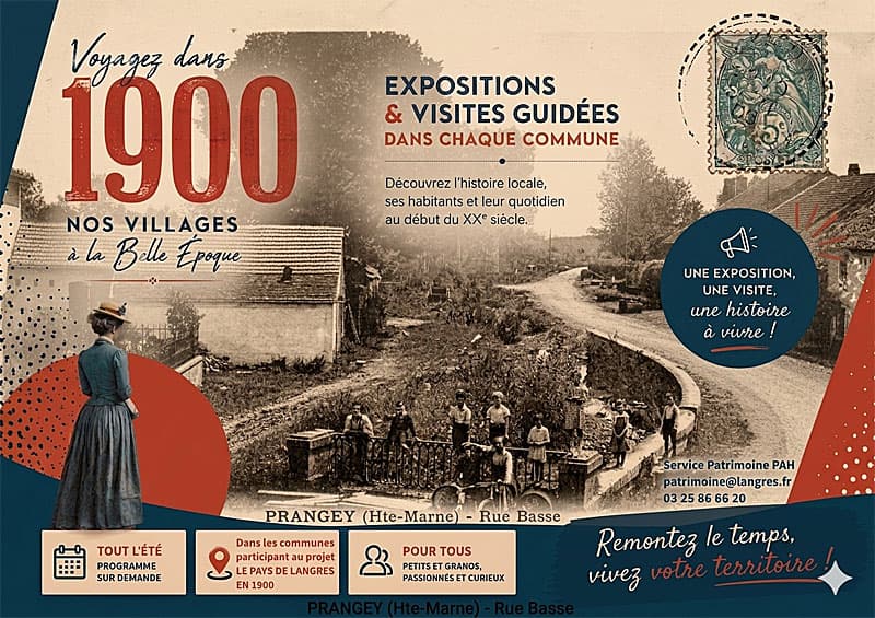 Le Pays de Langres en 1900 à Prangey