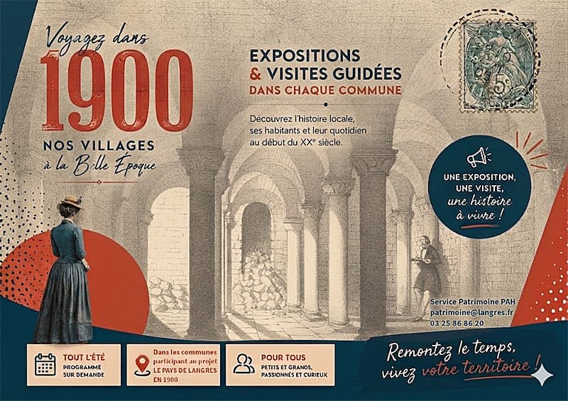 Le Pays de Langres en 1900 à Saints-Geosmes