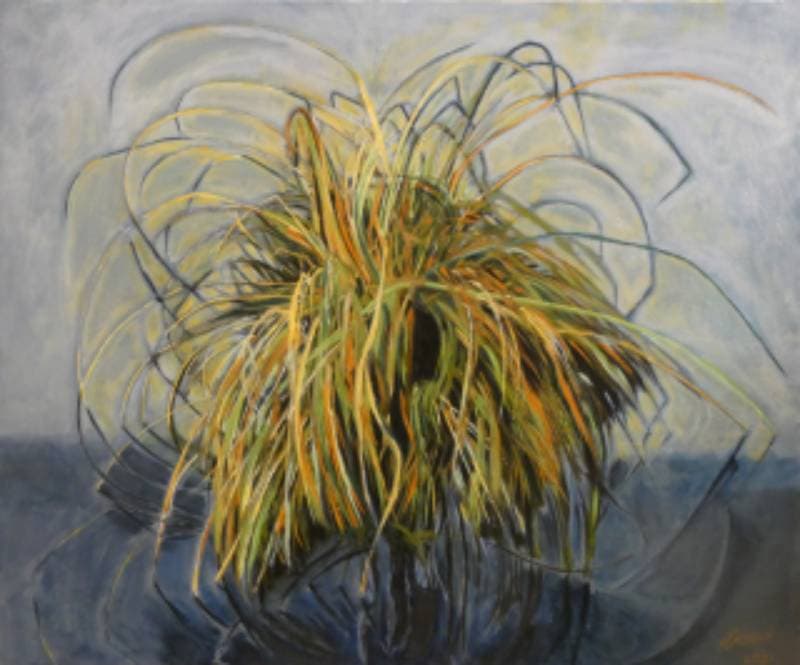 Huile sur toile Leffonds la Thébaïde