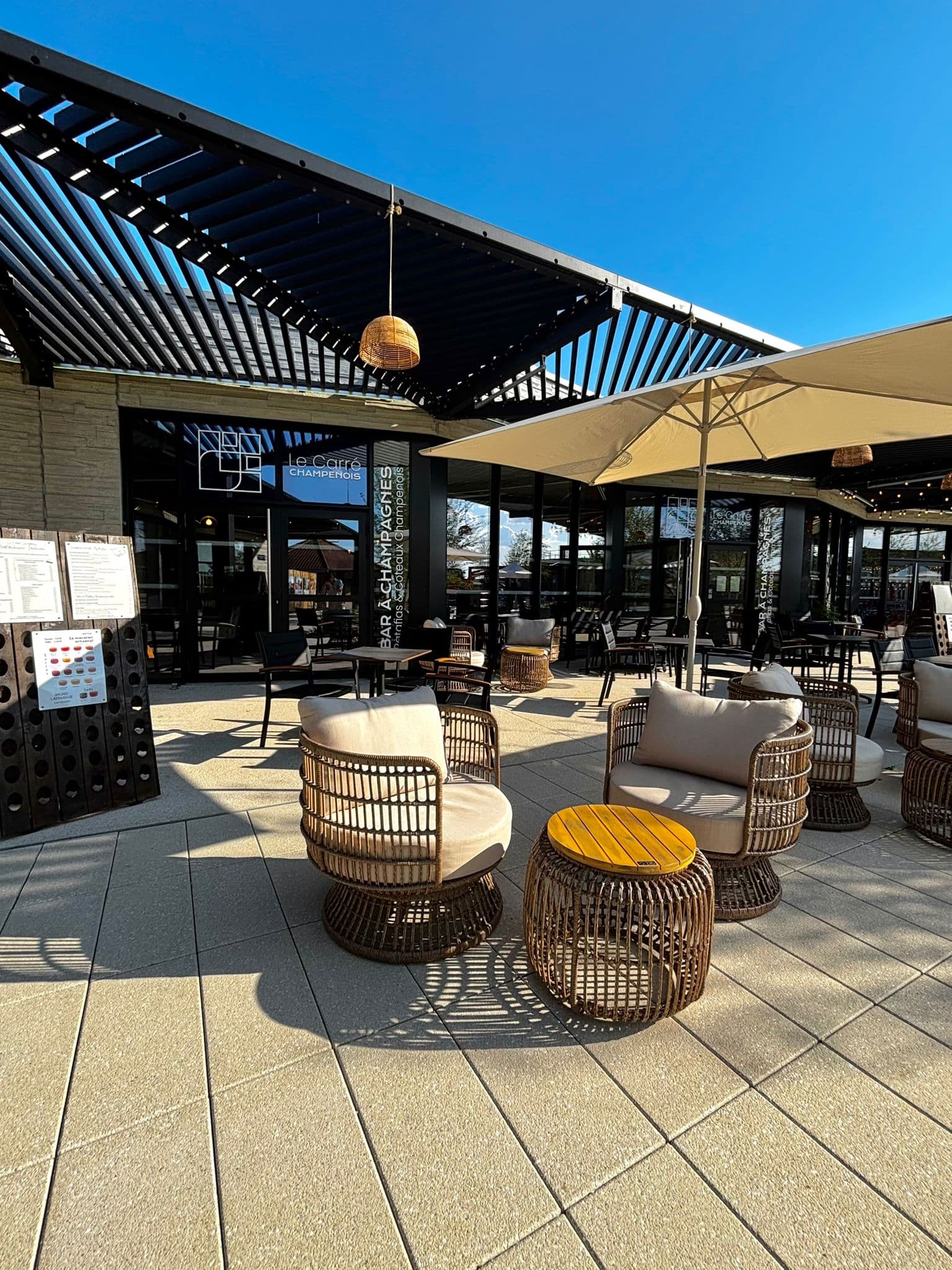 Le Carré Champenois - Terrasse