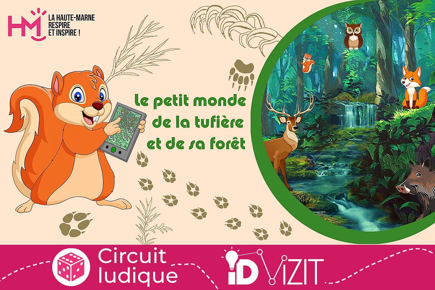 Id-vizit circuit ludique de la tufiere de Rolampont