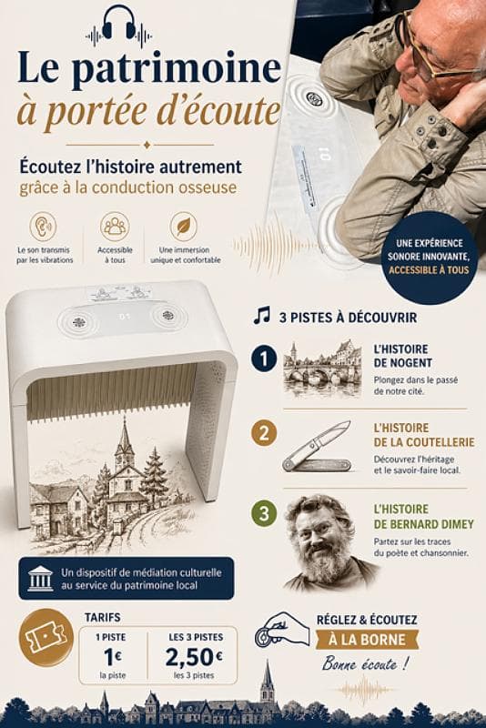 Insolite : Le patrimoine à portée d'écoute