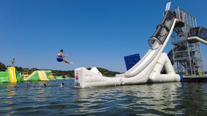 Lake Park - Xtrem Tower au lac de la Liez