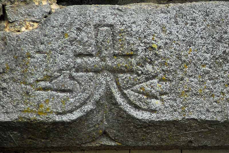 Linteau gravé à Orcevaux