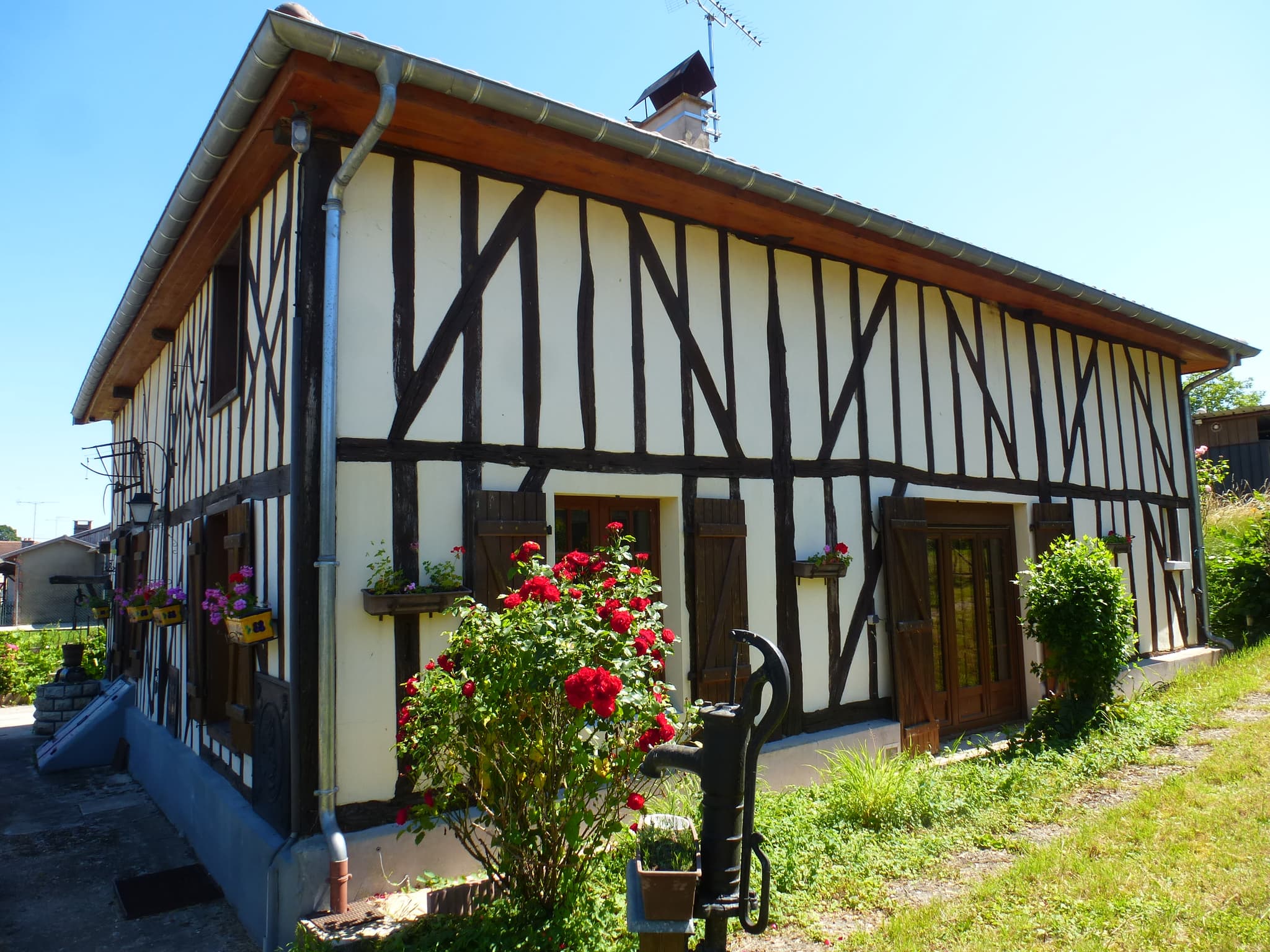 Façade côté jardin