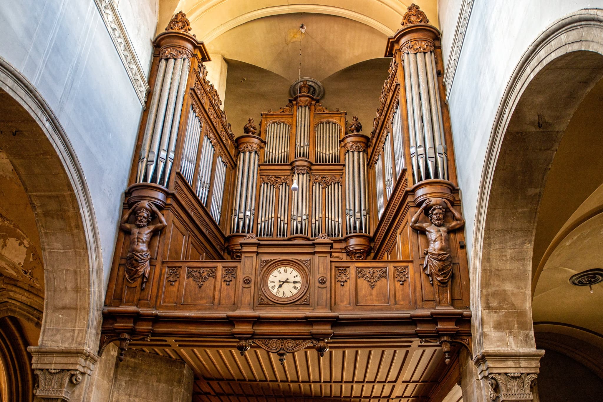 Saint-Dizier Eglise ND Buffet d'orgue Noel Sellier