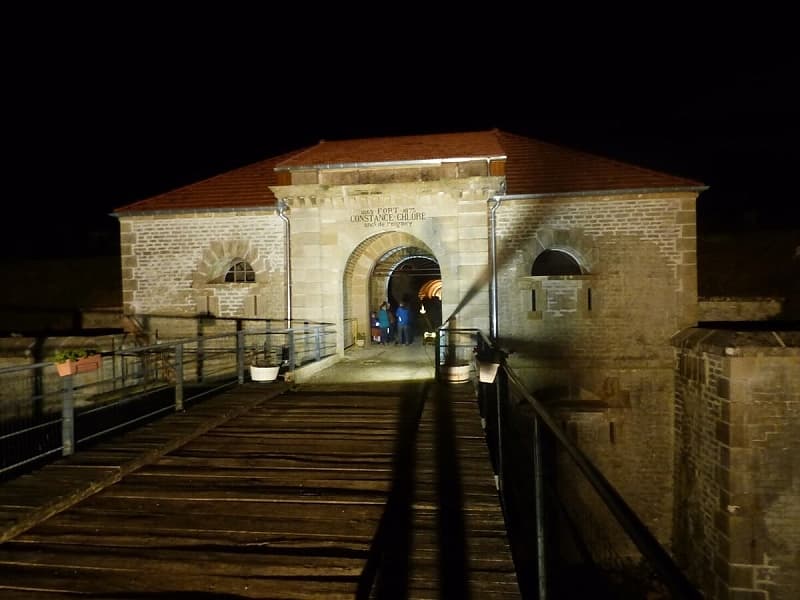 Visite nocturne au Fort de Peigney