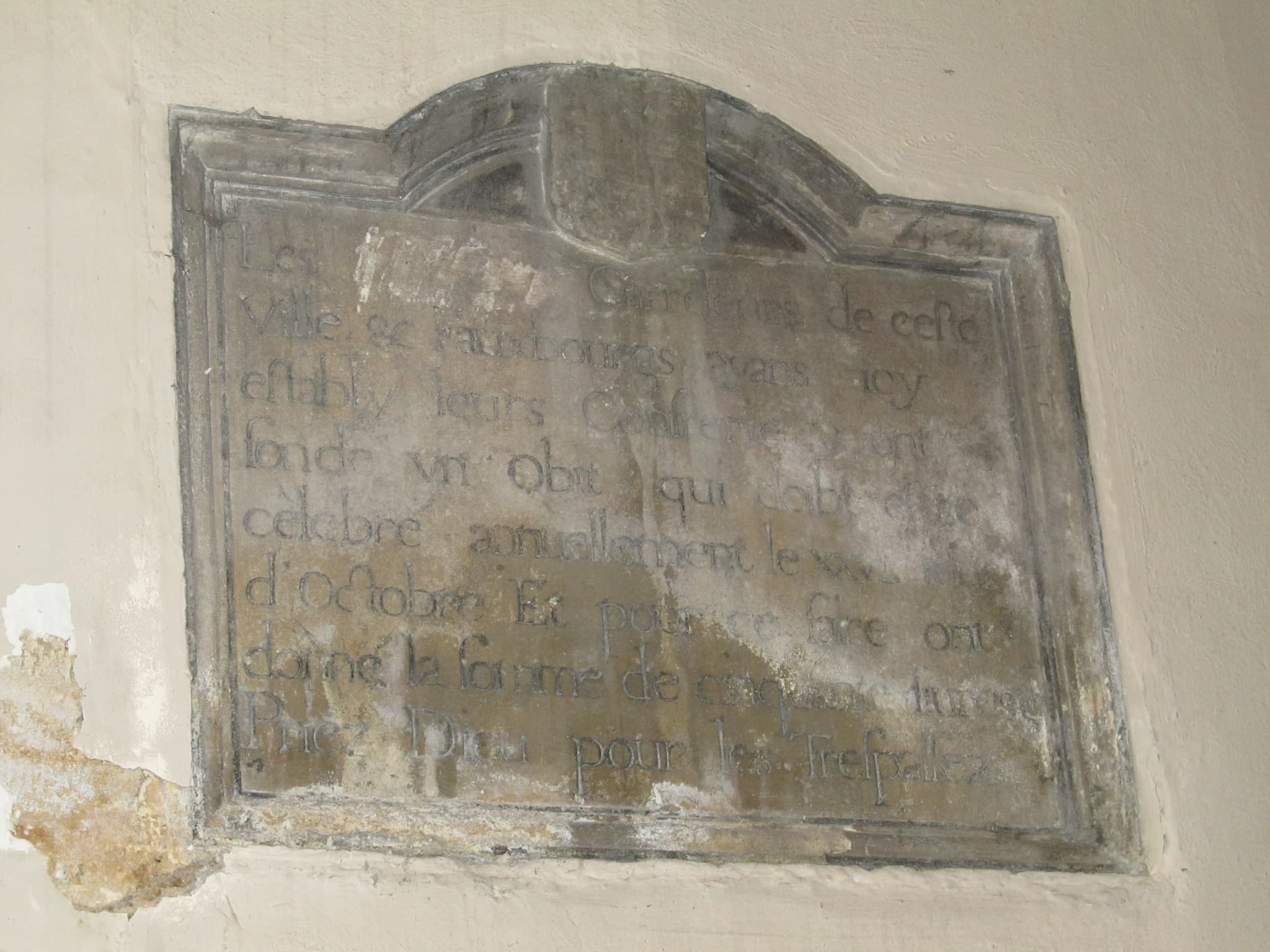 Église Saint-Martin de la Noue - Obit