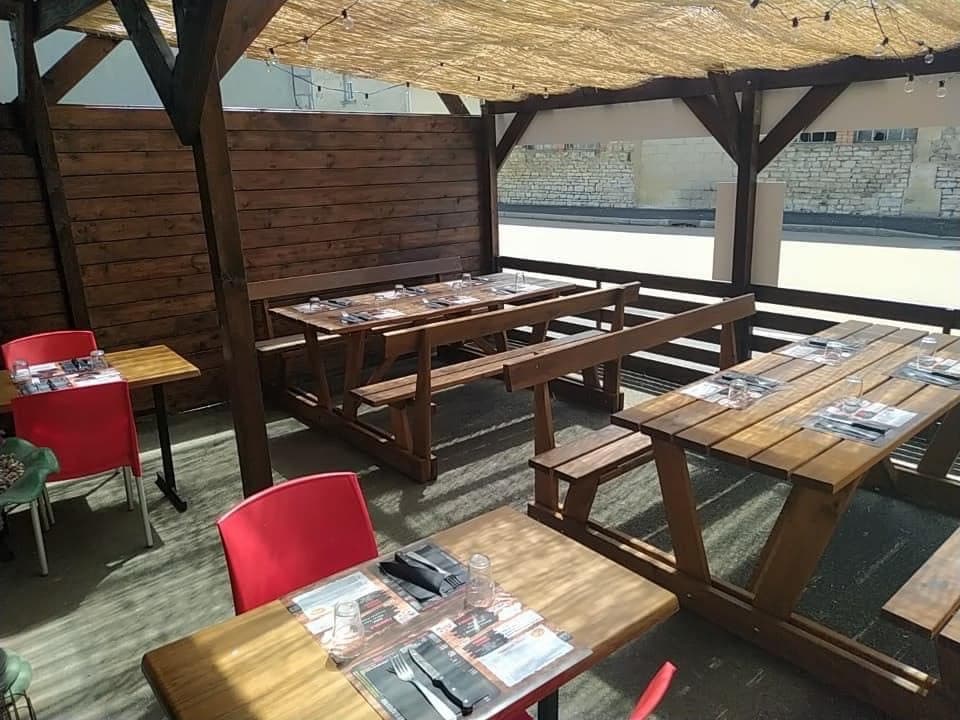 La Bonne Franquette - Terrasse - Brousseval