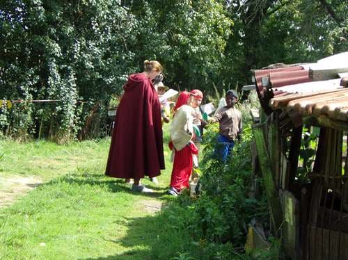 Visite d'enfants