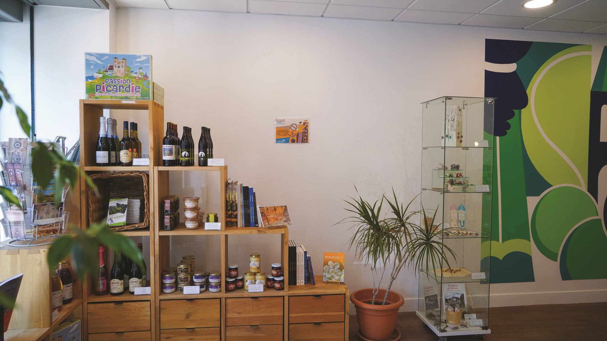 Accueil et boutique de l'Office de Tourisme Creil Sud Oise