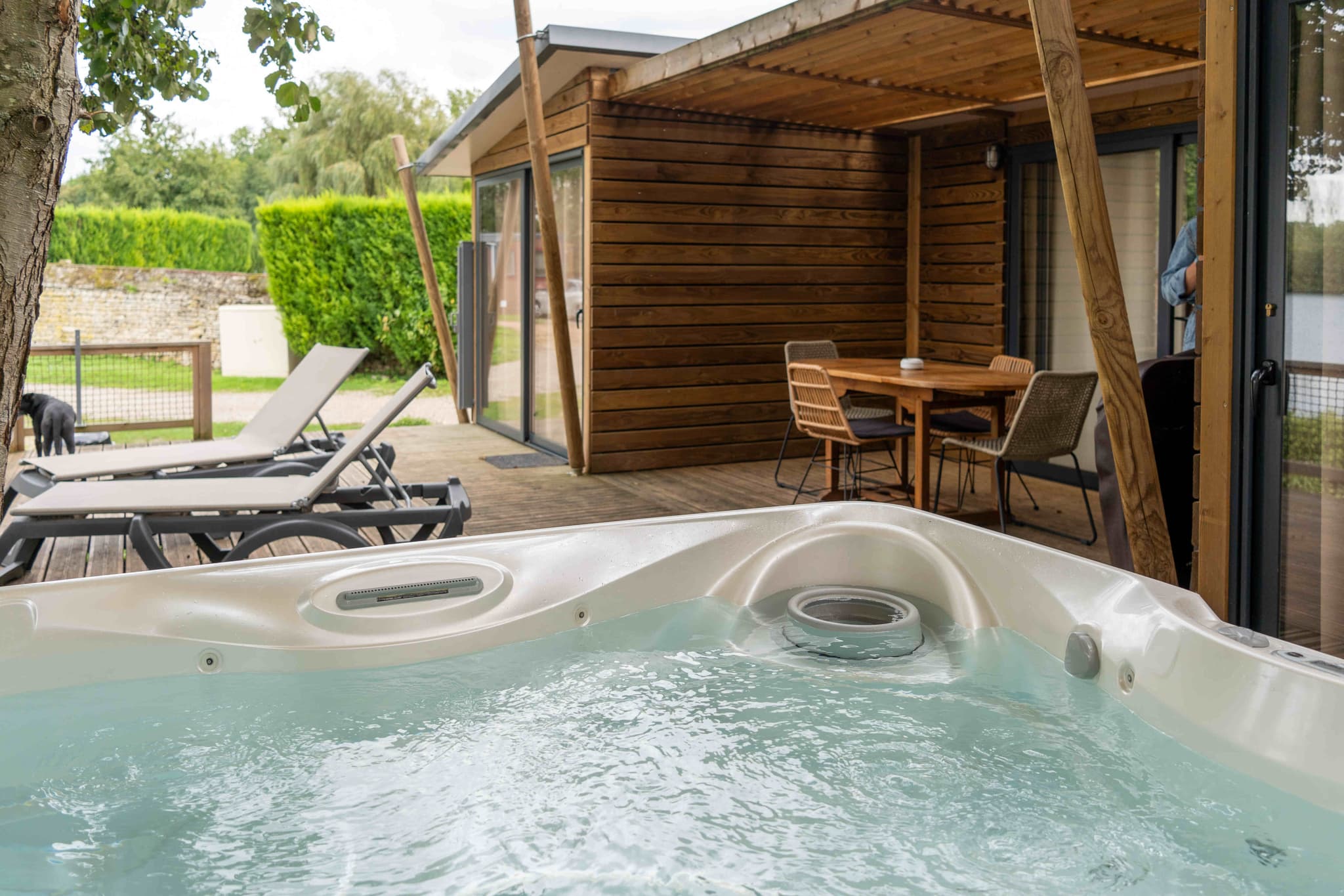 Chalet avec spa privatif