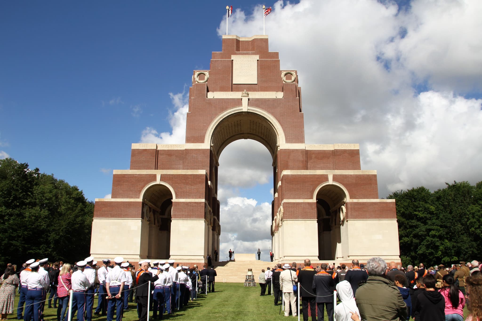 Thiepval - 1st July 2022 - Ceremony