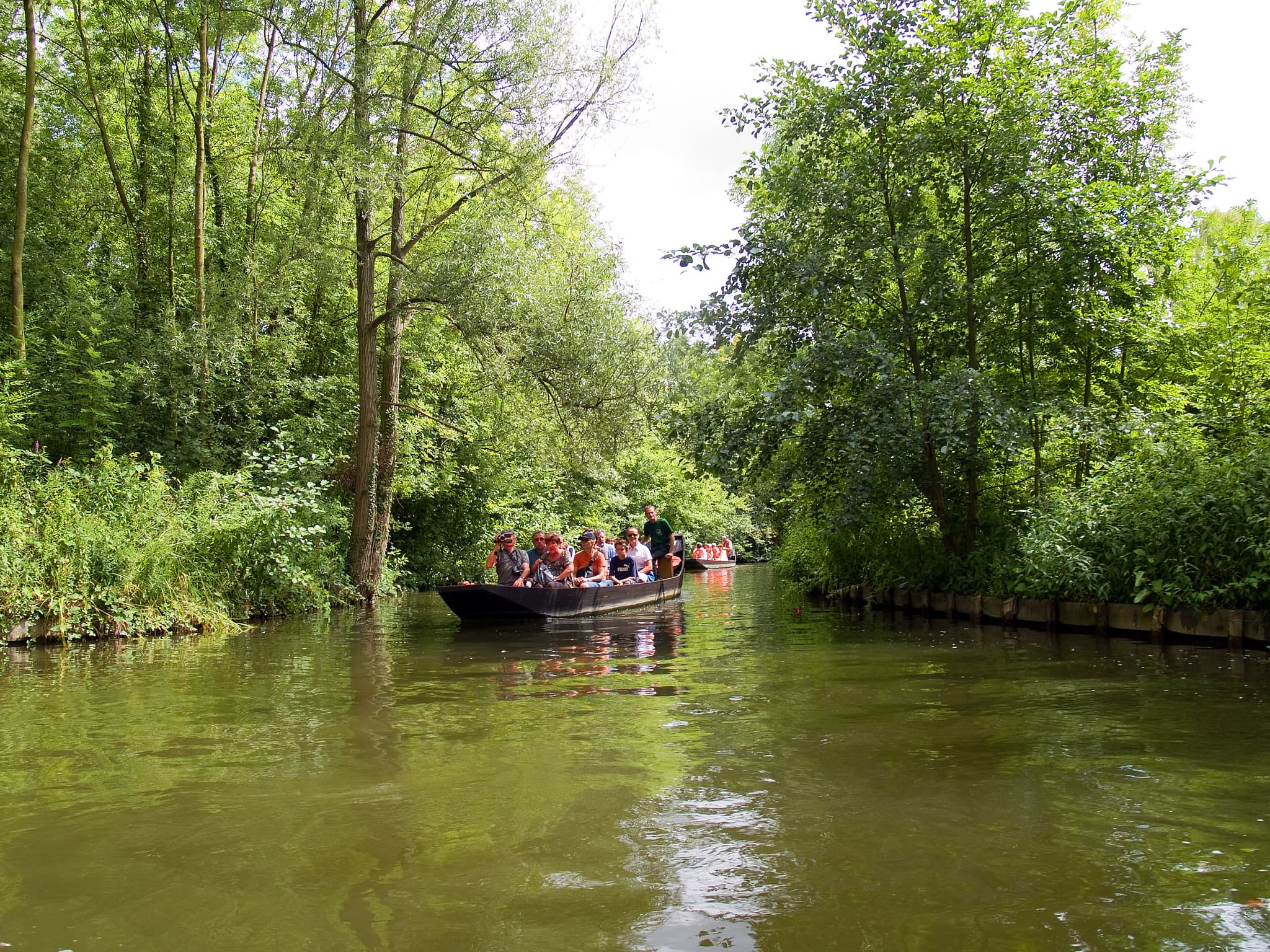 Visite des hortillonnages en barque traditionnelle