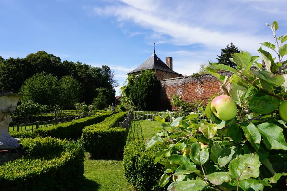 Jardin du chateau d esquelbecq