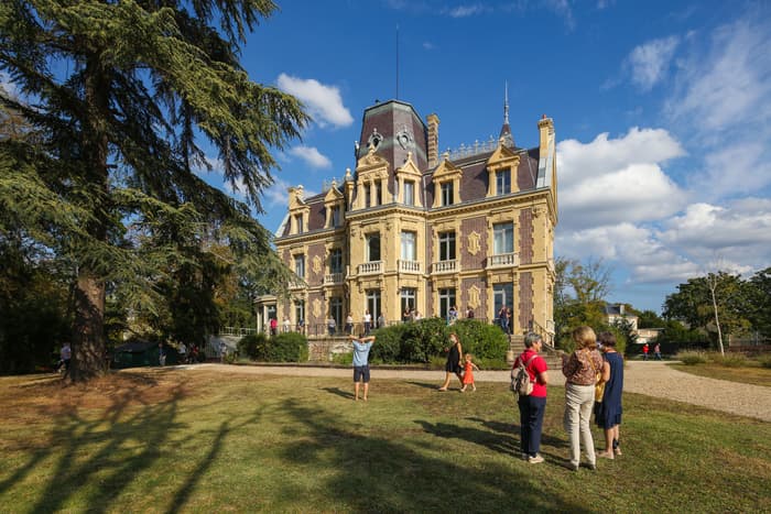 Visite guidée du parc de la Villa Beau-Chêne