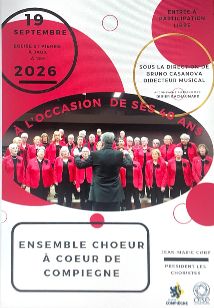 Concert de la Chorale CHOEUR à COEUR