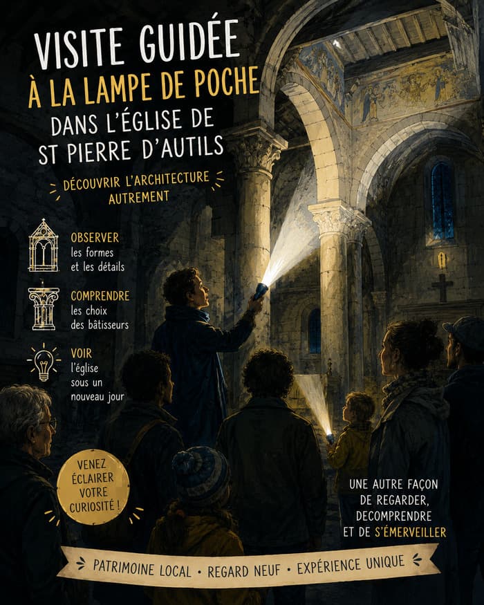 Visite guidée nocturne à la lampe de poche