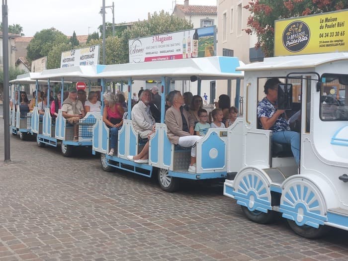 Visite guidée de Marseillan en petit train
