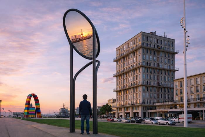 Visite guidée : une œuvre d'Un Été Au Havre, signée et parlée