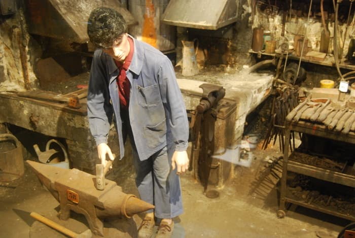 Visite guidée de l'ancien atelier de serrurerie Mercier