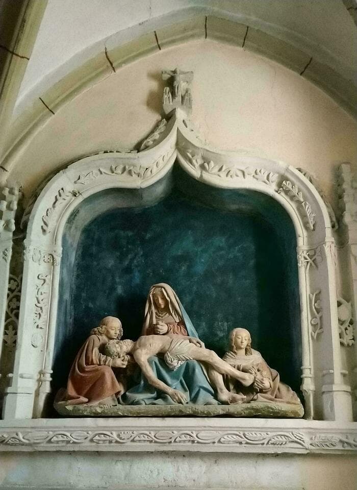 Visite libre de l'église de Rodelle, dominant la vallée du Dourdou