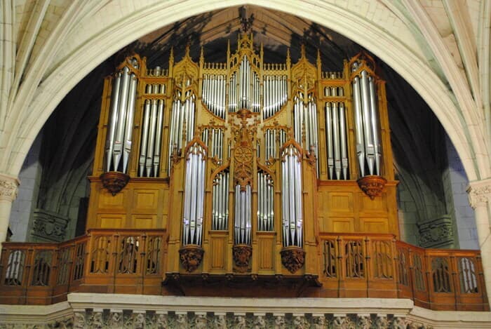Présentation du grand orgue de l'église Notre-Dame