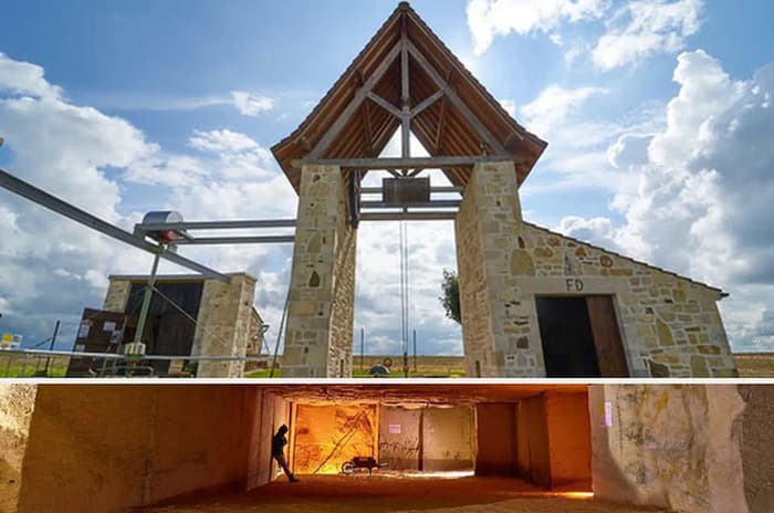 Visite guidée du Puits à Daubin et de la carrière souterraine du Chemin de Vez