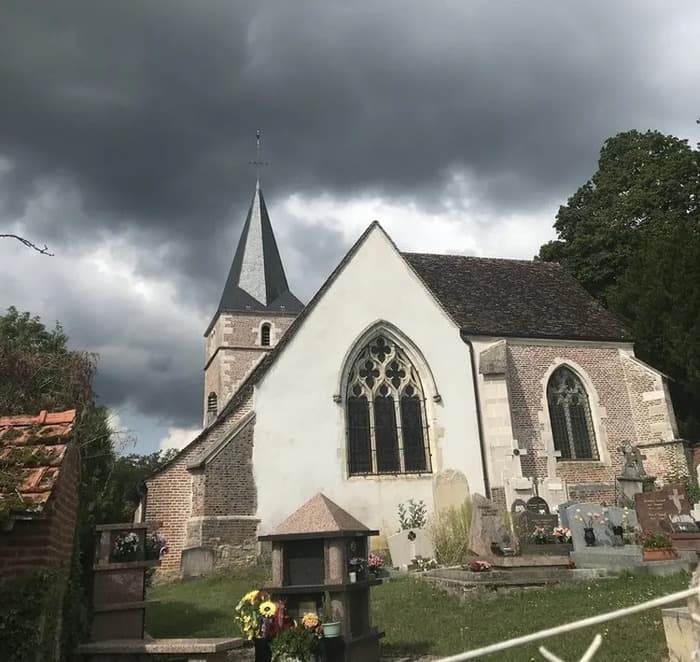 Visite de l'église et du parc du château d'Auvillars-sur-Saône