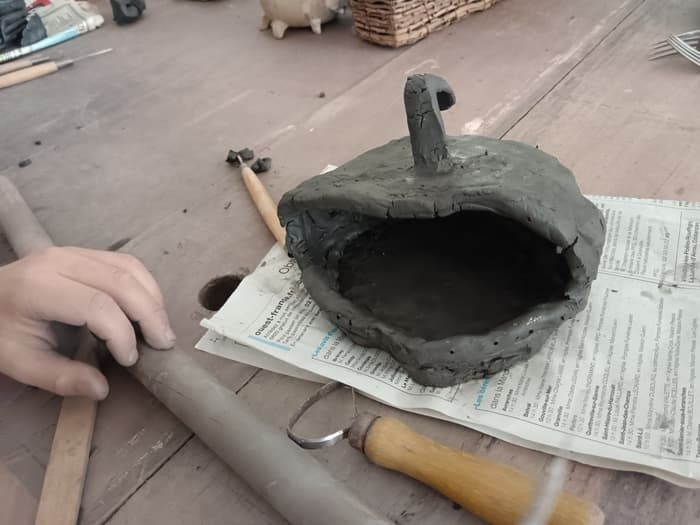 Atelier modelage : godet pour saline