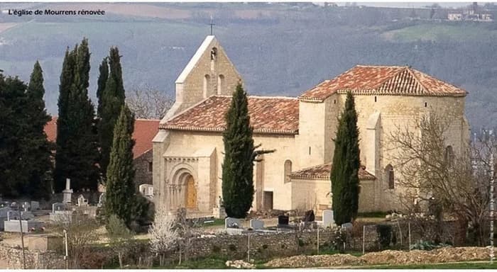 Visite de l'église de Saint-Martin de Mourrens