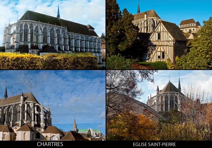 Visite commentée de l'église Saint-Pierre-de-Chartres, ancienne abbatiale Saint-Père de Chartres