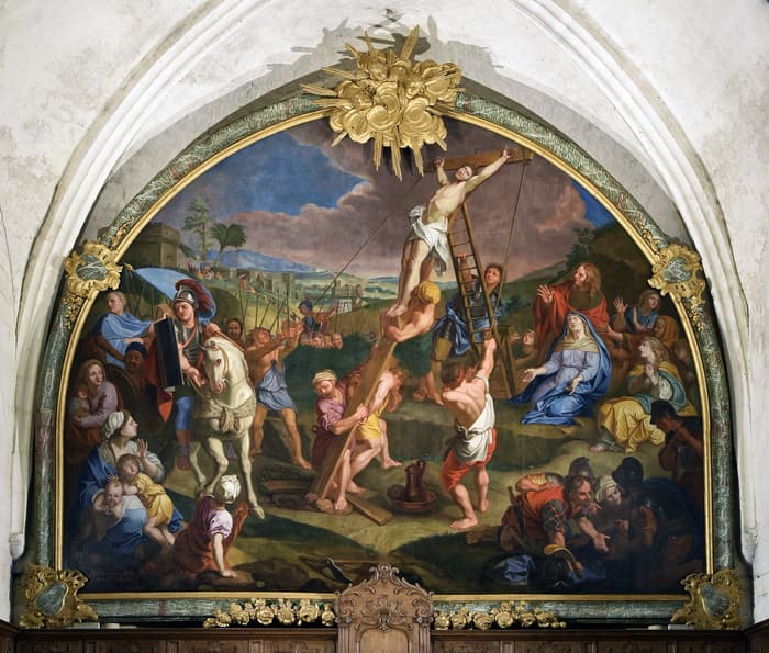 Visite guidée : opération de restauration en 2022-2023 du tableau de l'Élévation de la Croix