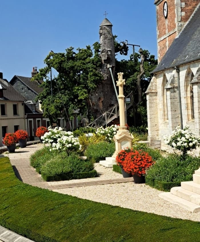 Visite guidée du chêne et de l'église