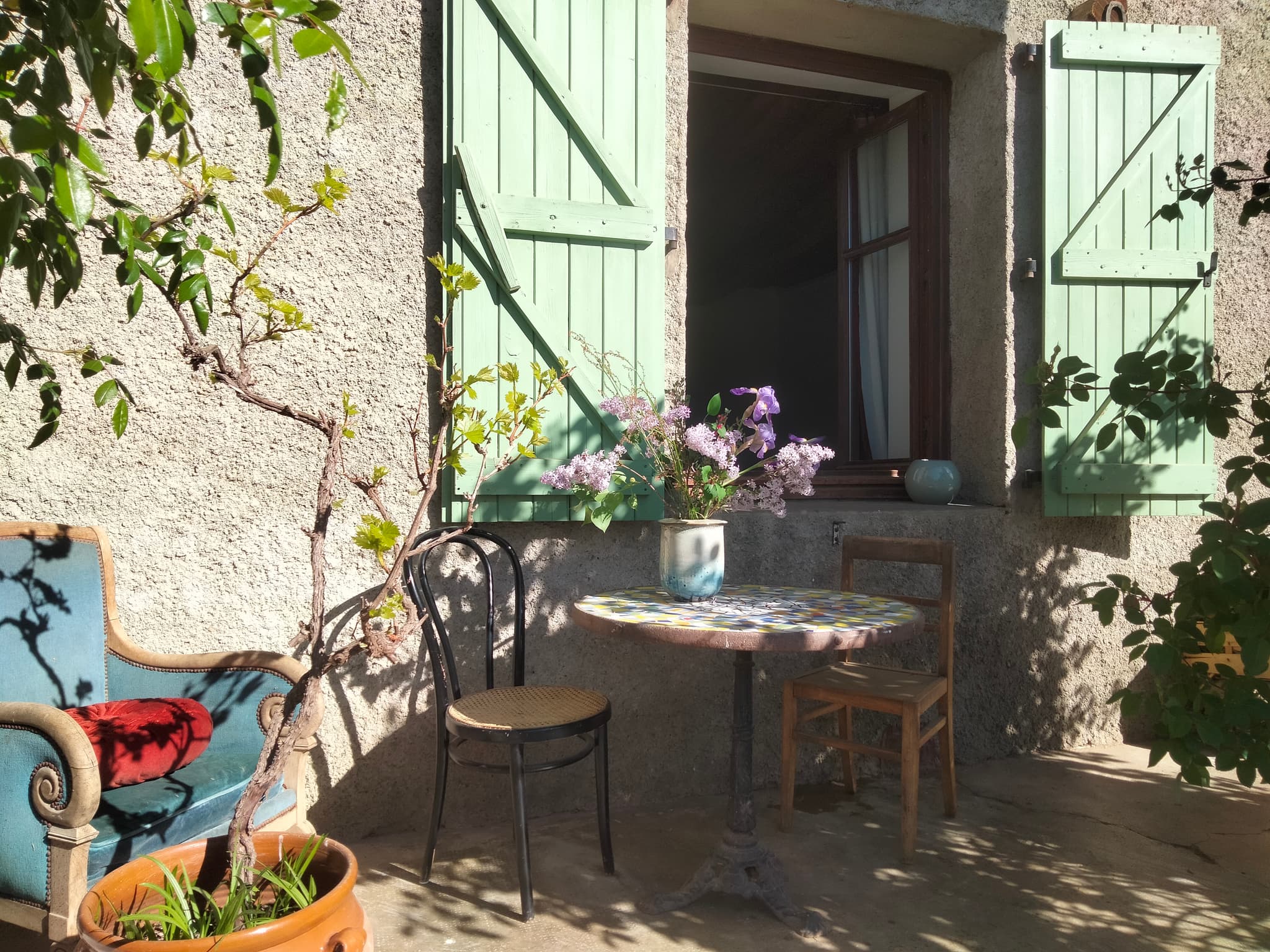 Chambre de la Loutre terrass