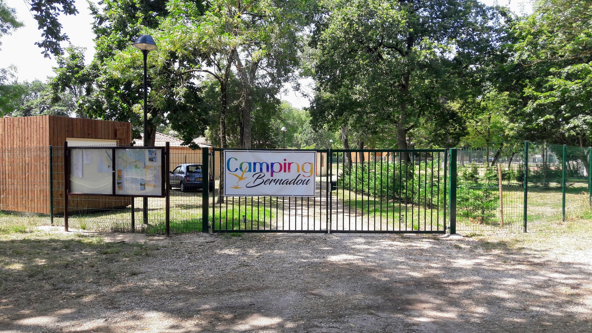 Entrée camping Bernadou