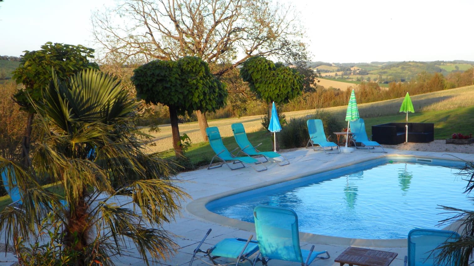 Gite Mona - Cazac-La piscine