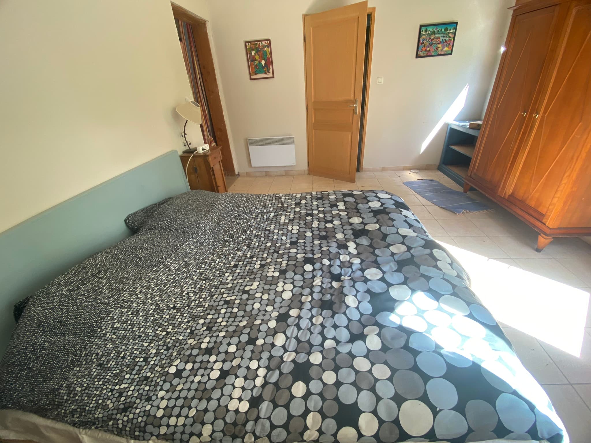 chambre vue 1 chalet de la gestère Ambax