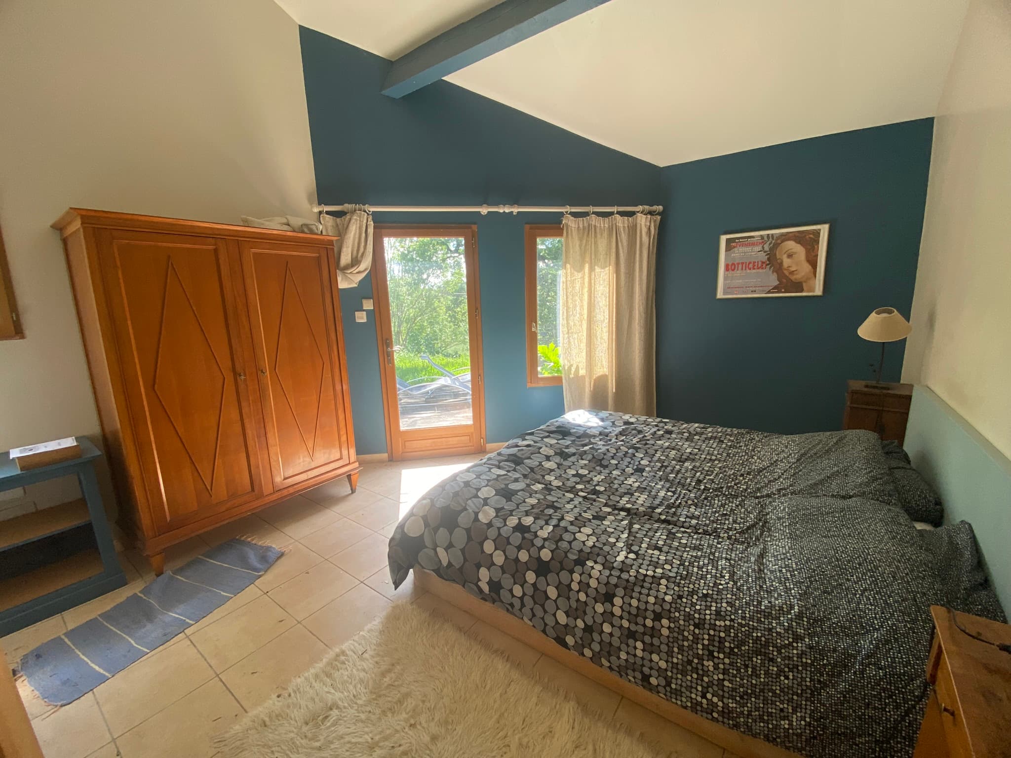 Chambre vue 2  chalet de la gestère Ambax
