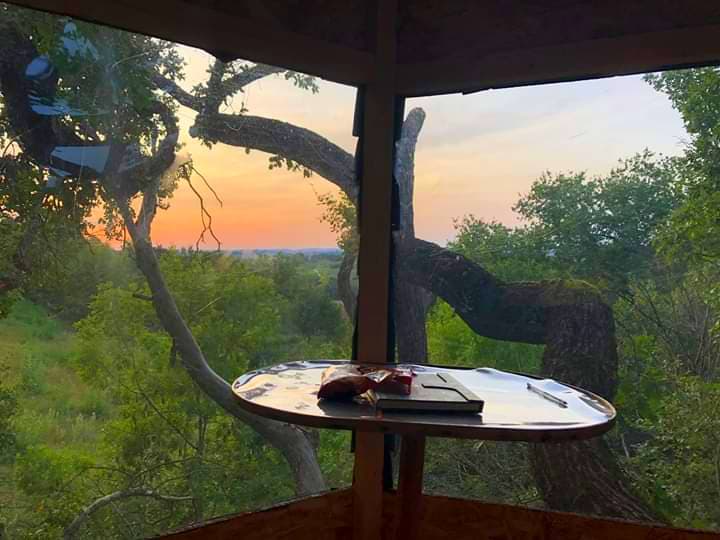 Vue soleil couchant La Cabane Insolite