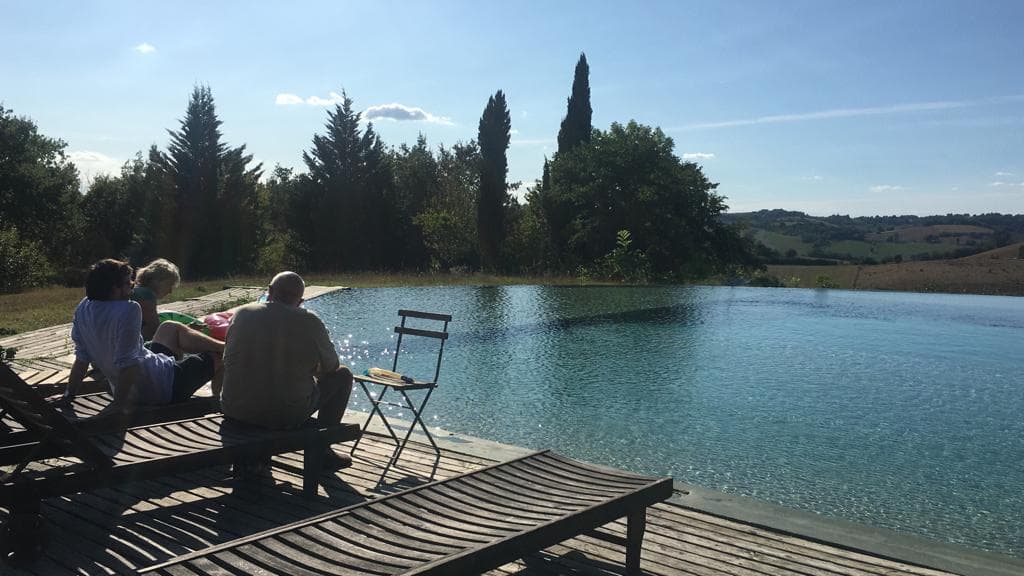 piscine 2 du chalet de la gestère Ambax