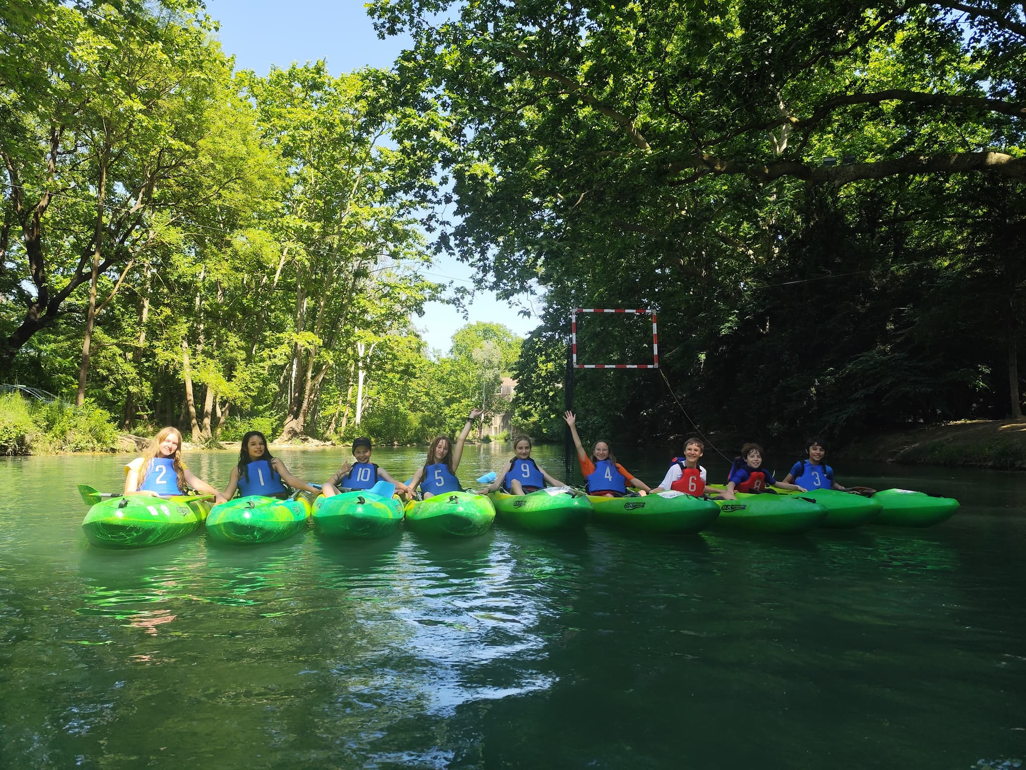 Anniversaire en Kayak
