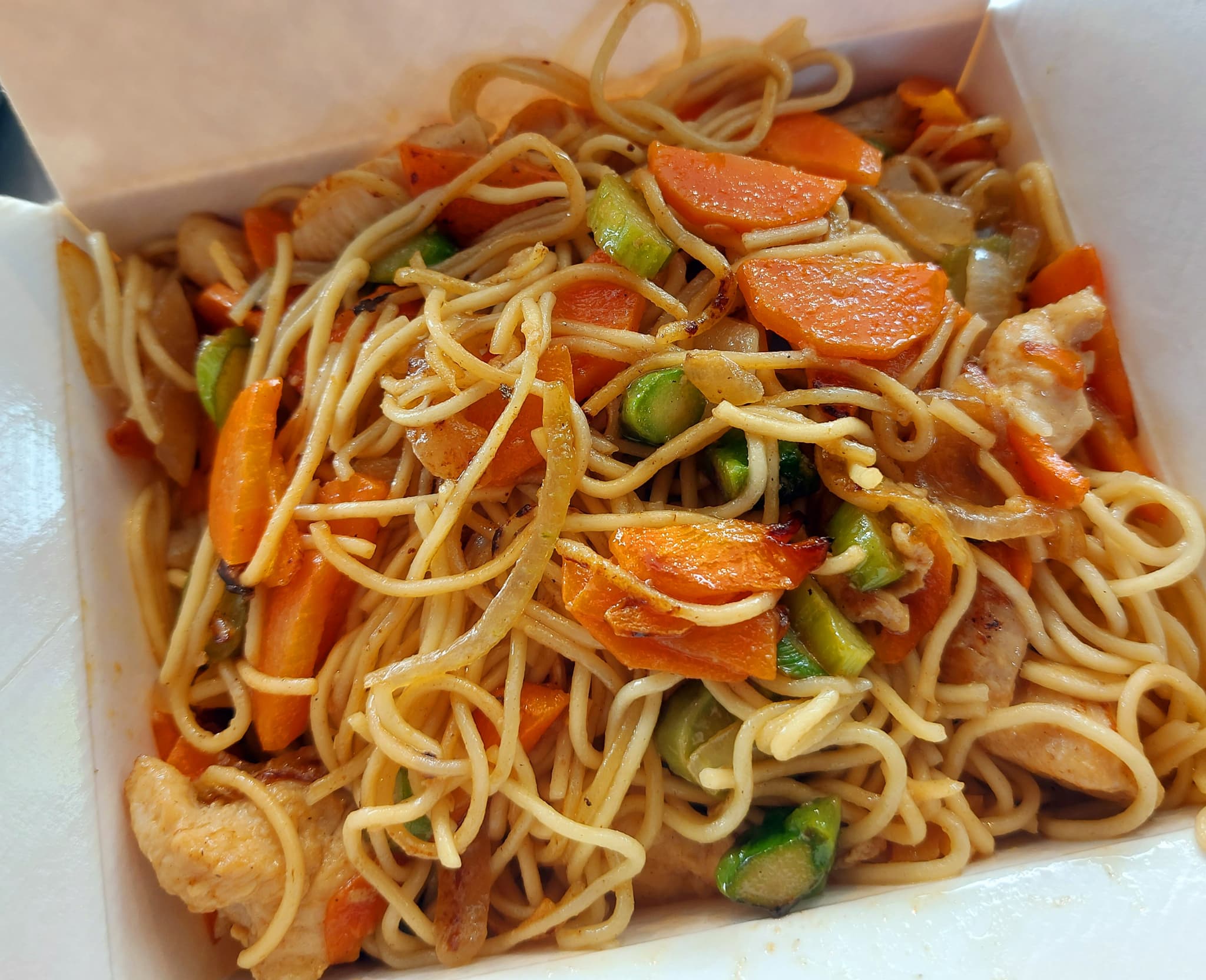 wok de poulet